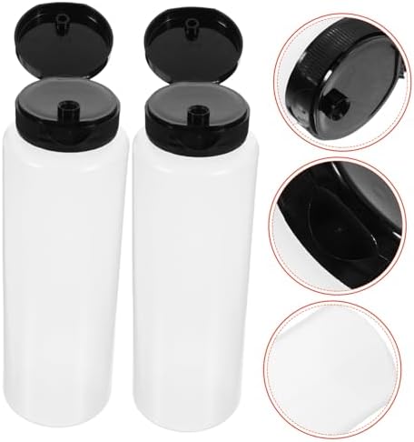 240ml PE Condiment Squeeze Bottles Set of 6