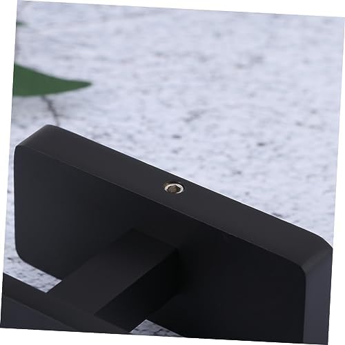 Elegant Black Copper Hooks for Towels and Bathrooms