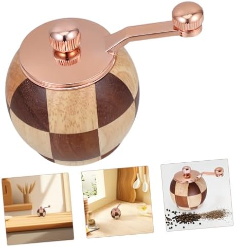 Mikinona Modern Wooden Pepper Grinder Set