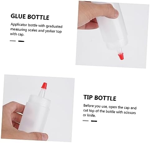 DECHOUS 12 Pcs Reusable Paint Glue Squeeze Bottles