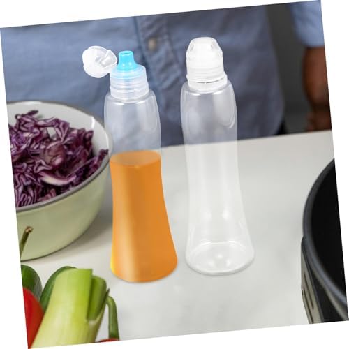 Gatuida 4 Pack Mini Condiment Squeeze Bottles