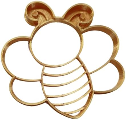 YNGLLC 6-Piece Bumblebee Fondant Cutter Set 175 Inch USA Made
