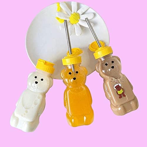 Leadigol 12PCS Bear Shape Honey Squeeze Bottles