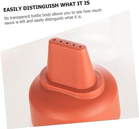 PRETYZOOM Jam Dispensers with Ketchup Bottles Portable Sauce Storage