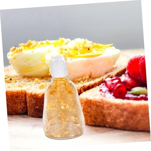 500g Clear Plastic Honey Dispenser with Flip Cap
