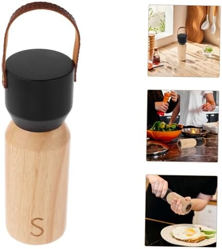 VINTORKY Portable Wooden Pepper Grinder 1