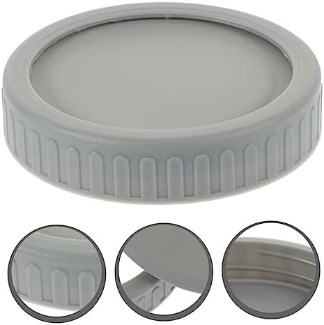 PHENOFICE 2 Pack Wide Mouth Mason Jar Lids Set for Canning