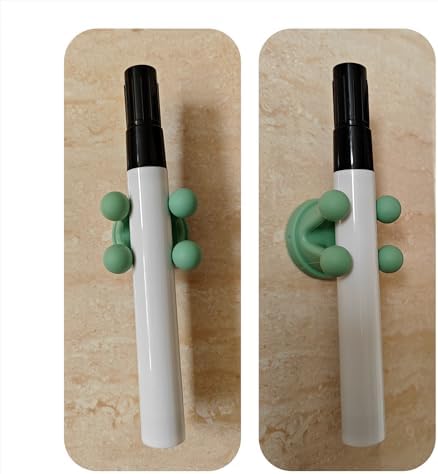 Silicone Sticky Hook 3 Pcs - Crown-Shaped Green