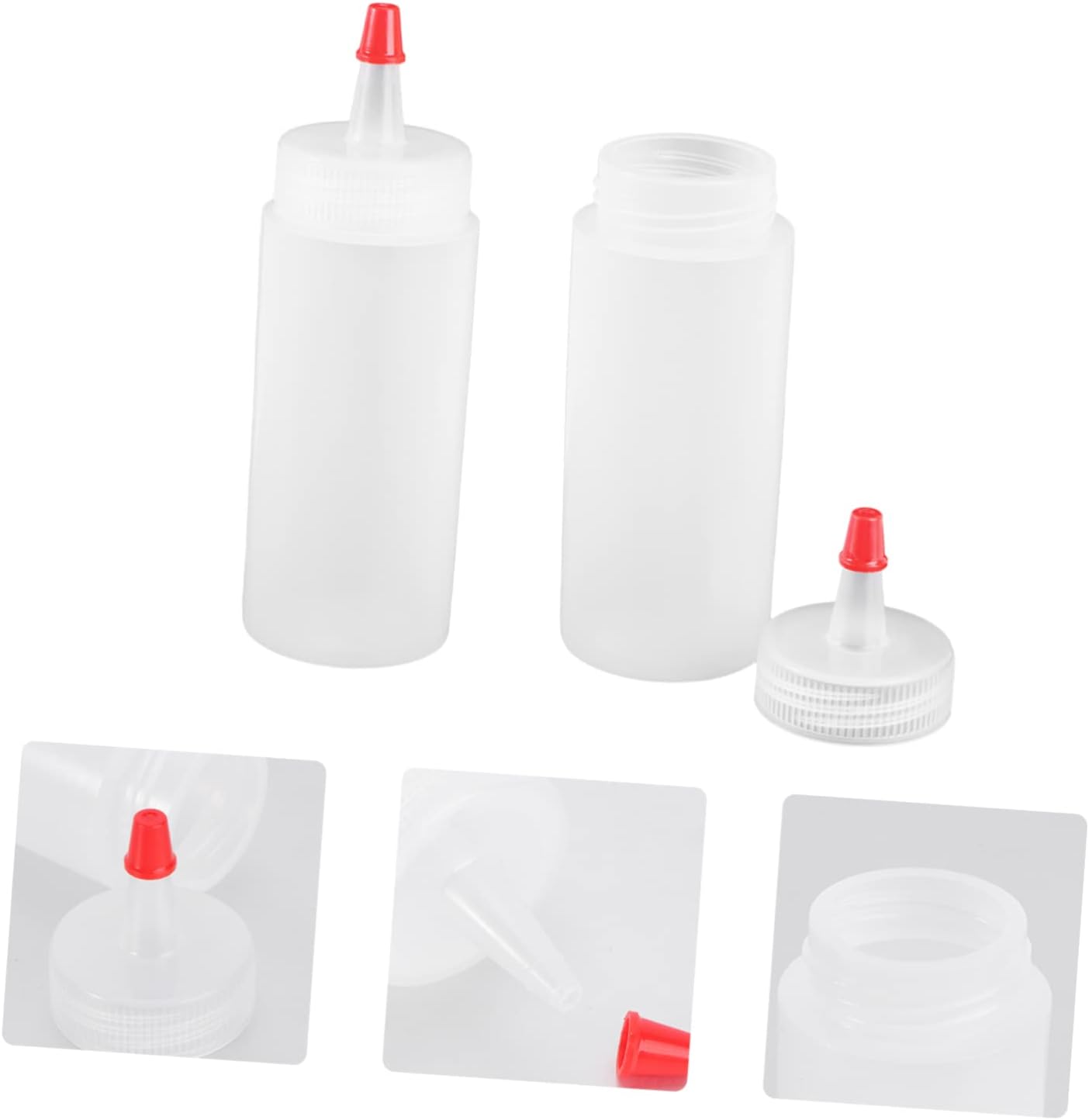 MAGICLULU 18 Pcs Leak-Proof Squeeze Bottles
