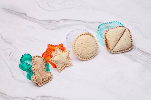Tovla Jr Sandwich Cutter and Sealer Set for Kids
