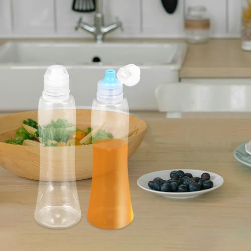 CIYODO Honey Sauce Bottles 380g Travel Size Blue Refillable