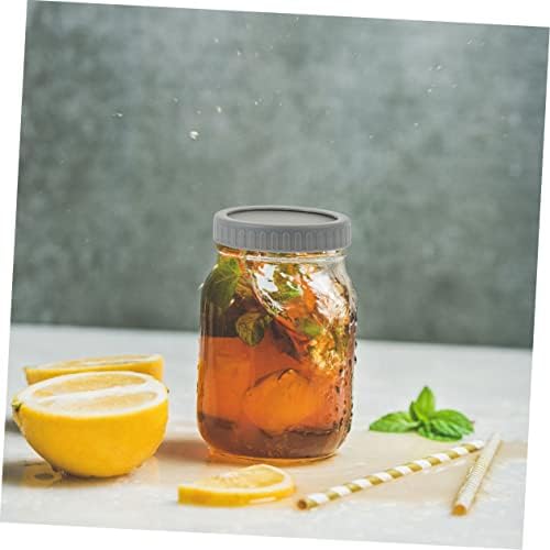 PHENOFICE 2 Pack Wide Mouth Mason Jar Lids Set for Canning
