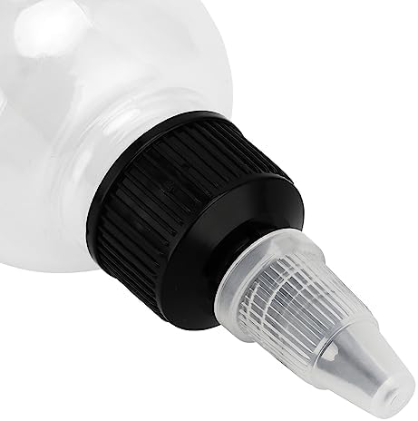 HOIGON 30-Pack 4oz Clear Squeeze Bottles with Twist Top and Funnels