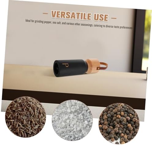 SHOWERORO Wooden Pepper Grinder for Home Kitchen