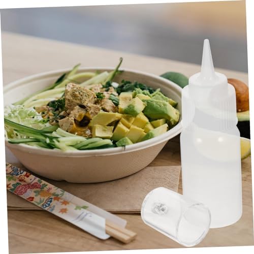 HOLIDYOYO 2pcs 30ml Condiment Squeeze Bottles