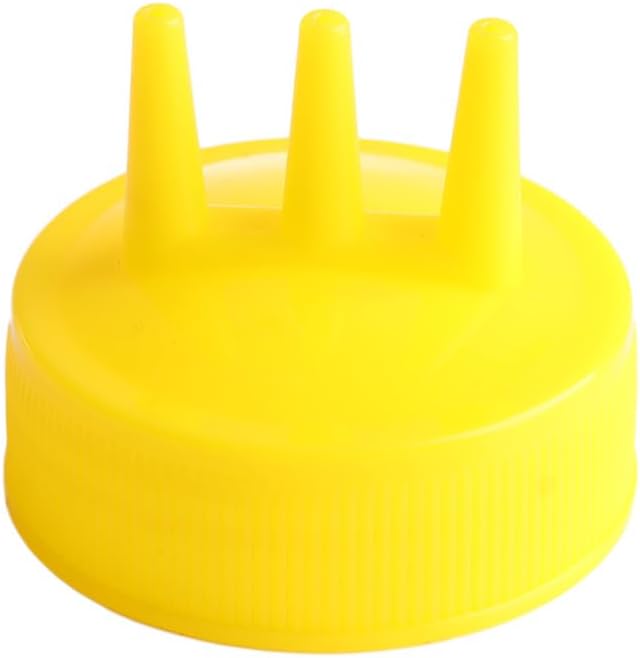 Vctitil 3 Pcs Condiment Squeeze Bottles with Leak Proof Design