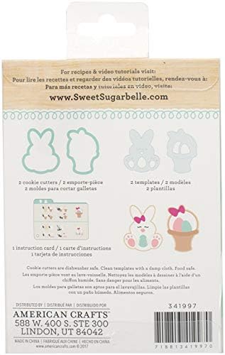 Sweet Sugarbelle Cookie Cutter Set 5P Bunny Basket Multi