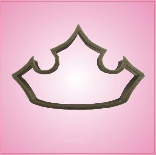 CusCus Gold Tiara Cookie Cutter 4 Wide 25 Tall