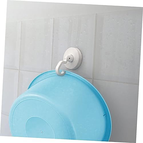 GLEAVI 3pcs Self-Adhesive Bathroom Door Hooks