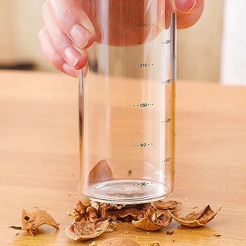 GRIRIW 500ml Honey Dispenser Jar with Easy Press Pump 1
