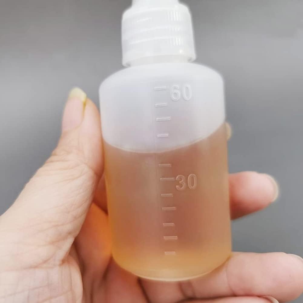 SHUILING 10 Pack Plastic Squeeze Bottles with Scales 30ml1oz