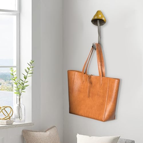 Bohemian Mushroom Wall Hook - Cute Triangle Decor