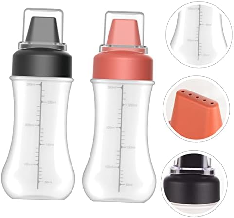 HAKIDZEL 2pcs Condiment Squeeze Bottle Ketchup Dispenser