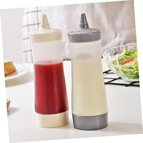 VINTORKY 350ml Condiment Squeeze Bottles Set
