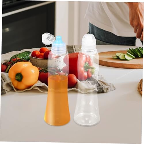 OSOLADY 4-Piece Condiment Squeeze Bottles Set