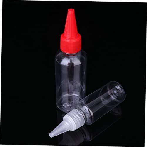 PRETYZOOM 20pcs Condiment Squeeze Bottles with Lids 1