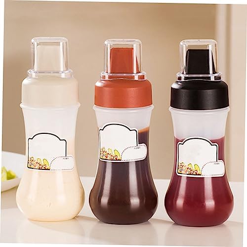 HAKIDZEL 2pcs Condiment Squeeze Bottle Ketchup Dispenser