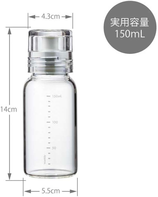 Hario Dressing Bottle 150ml Pale Grey
