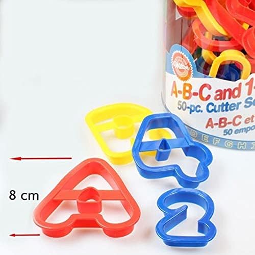 Wilton Alphabet and Number Cookie Cutter Set 1