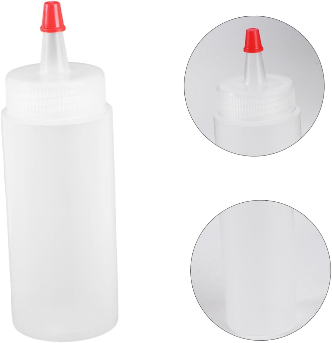 DECHOUS 18 Pcs Squeeze Glue Bottles 4oz