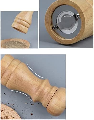 HXDMY 10 Inch Oak Pepper Mill Adjustable Coarse