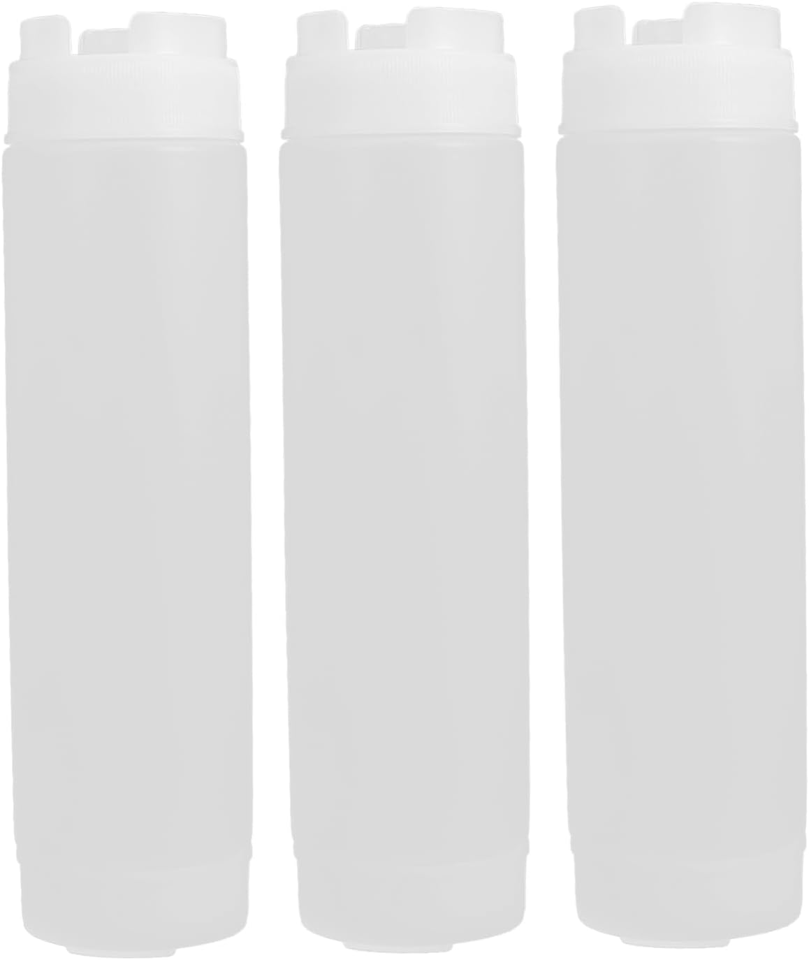 FELTECHELECTR Condiment Squeeze Bottles 480ml Refillable