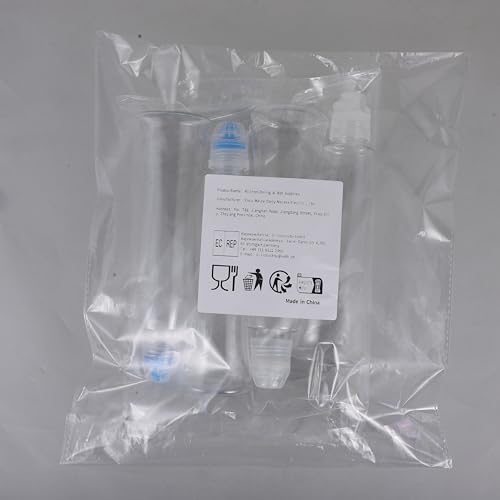 CIYODO Honey Sauce Bottles 380g Travel Size Blue Refillable