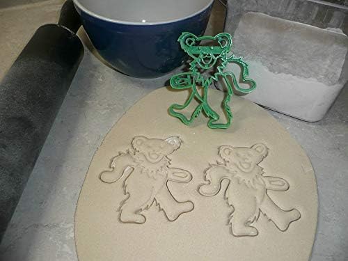 Dancing Teddy Bear Cookie Cutters Set of 2 1