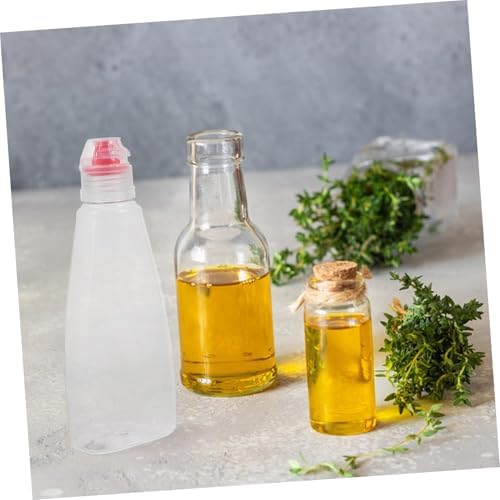 TOPPERFUN 3 Sets Honey Bottle Squirt Bottles for Sauce Seasoning