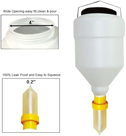 Vitasunhow Large Capacity Condiment Dispenser 35L