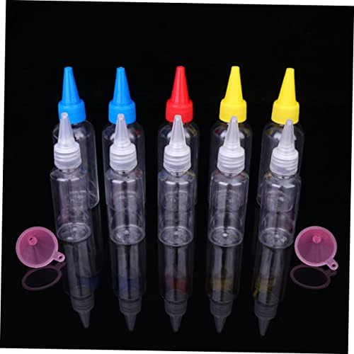 PRETYZOOM 20 Pack Squeeze Bottles with Lids