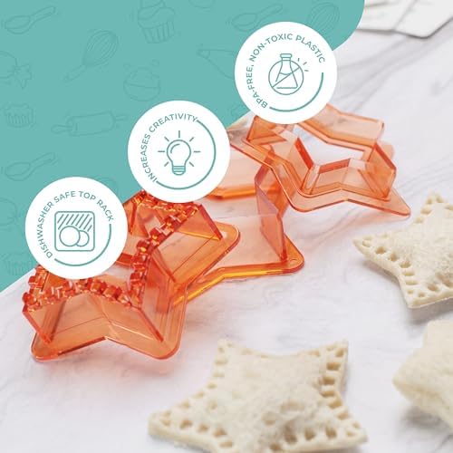 Tovla Jr Sandwich Cutter and Sealer Set for Kids