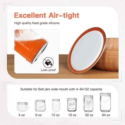150PCS Regular Mouth Canning Lids No Rust