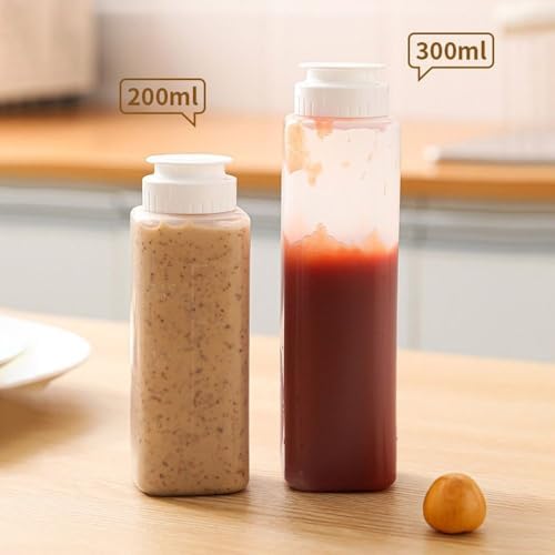 300ML Condiment Squeeze Bottle for Kitchen