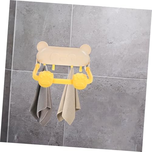 Foldable ABS Bathroom Towel Hook Organizer