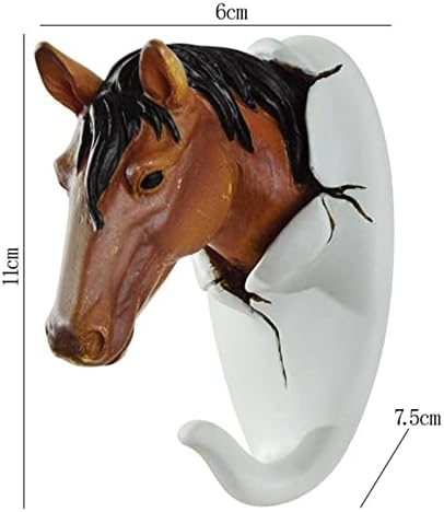 Stylish Animal Head Shape Wall Hook for Coat and Hat