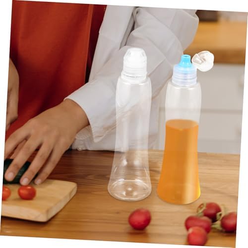 Gatuida 4 Pack Mini Condiment Squeeze Bottles