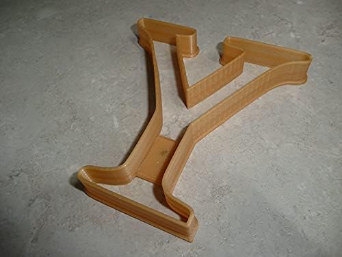 6 Piece Upsilon Greek Fondant Cutter Set USA Made