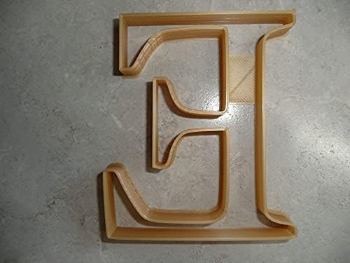 YNGLLC 6X EPSILON GREEK LETTER FONDANT CUTTER USA MADE