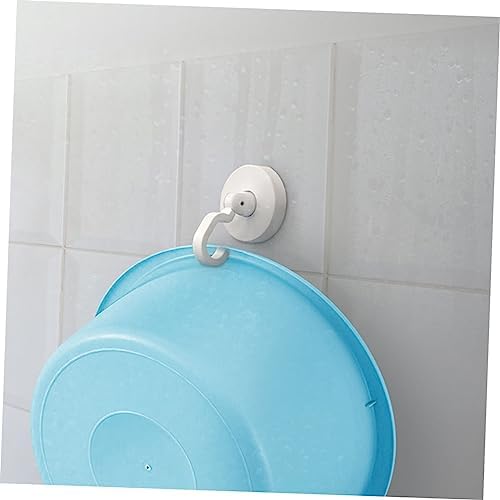 VILLFUL Adhesive Shower Door Hooks 3pcs Heavy Duty